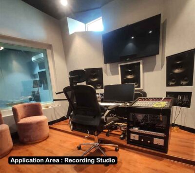 Acoustic panels for studio