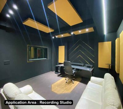 Acoustic panels for studio