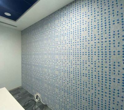 Acoustic printed panels plus design