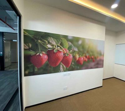 Acoustic printed panels