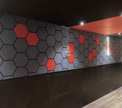 Acoustic Tile Hexagon Panels